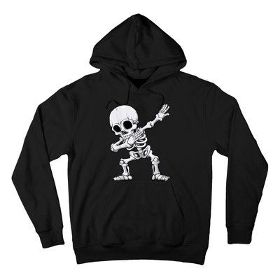 Halloween Dabbing Skeleton Skull Rib Cage Dab Dance Hoodie