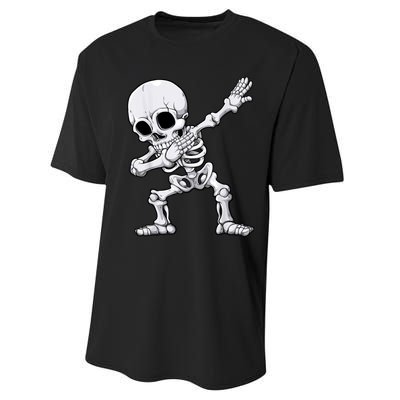 Halloween Dabbing Skeleton Skull Rib Cage Dab Dance Performance Sprint T-Shirt