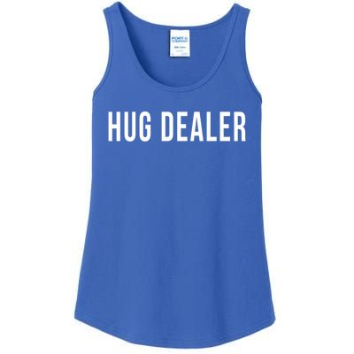 Hug Dealer Sorority Frat Flirt Single Player Hippie Funny Cool Gift Ladies Essential Tank