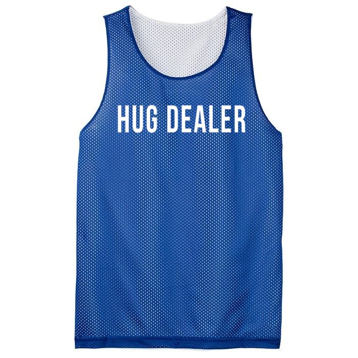 Hug Dealer Sorority Frat Flirt Single Player Hippie Funny Cool Gift Mesh Reversible Basketball Jersey Tank