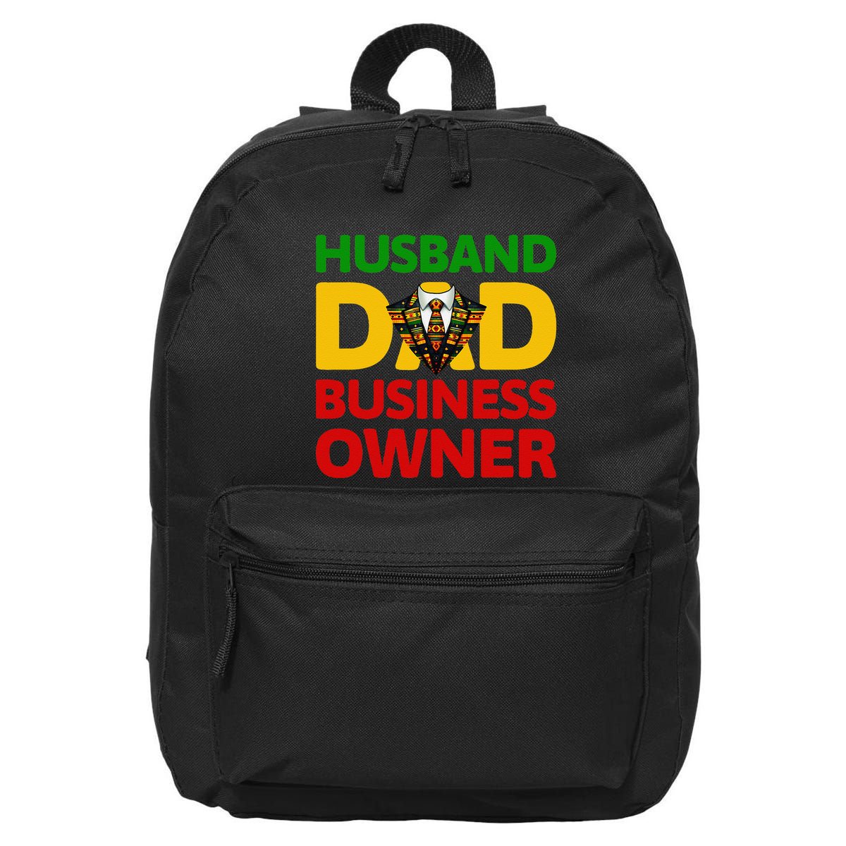Husband Dad Small Business Owner African American Ceo 16 in Basic Backpack