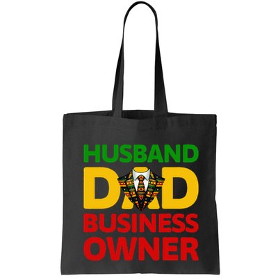 Husband Dad Small Business Owner African American Ceo Bag