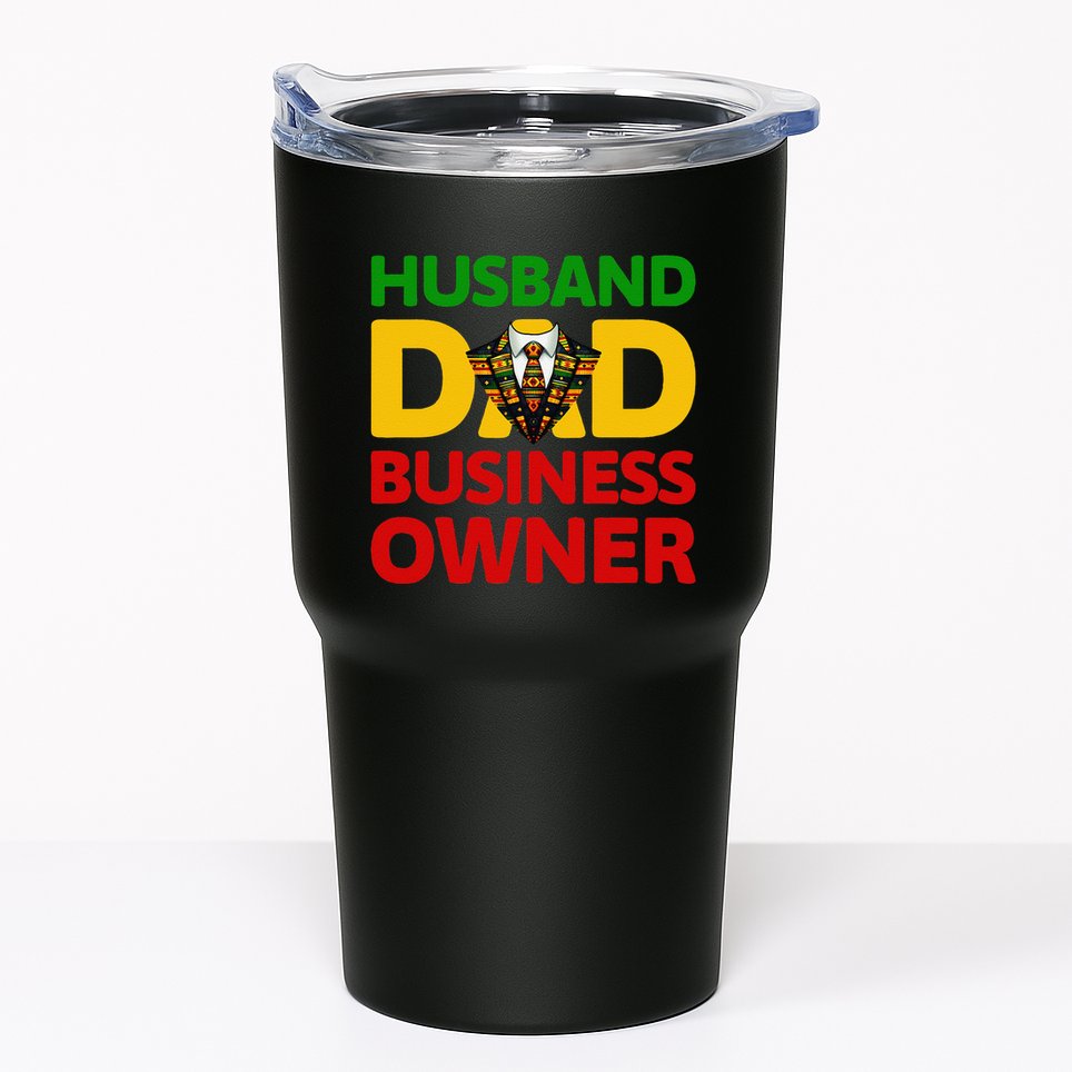Husband Dad Small Business Owner African American Ceo Tumbler