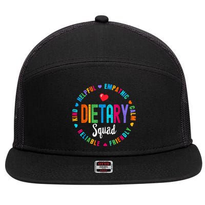 Healthcare Dietitian Squad Appreciation Week 7 Panel Mesh Trucker Snapback Hat