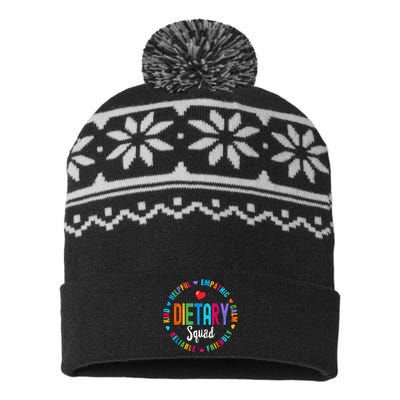 Healthcare Dietitian Squad Appreciation Week USA-Made Snowflake Beanie