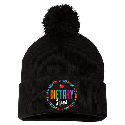 Healthcare Dietitian Squad Appreciation Week Pom Pom 12in Knit Beanie