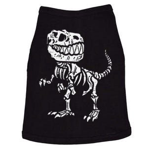 Halloween Dino Skeleton Trex Doggie Tank