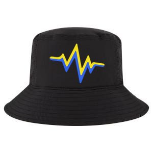 Heartbeat Down Syndrome Awareness Gift Cool Comfort Performance Bucket Hat