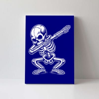 Halloween Dabbing Skeleton Skull Dab Dance Gift Canvas