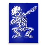 Halloween Dabbing Skeleton Skull Dab Dance Gift Poster