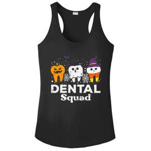 Halloween Dental Squad Teeth Funny Costume Dentist Great Gift Ladies PosiCharge Competitor Racerback Tank