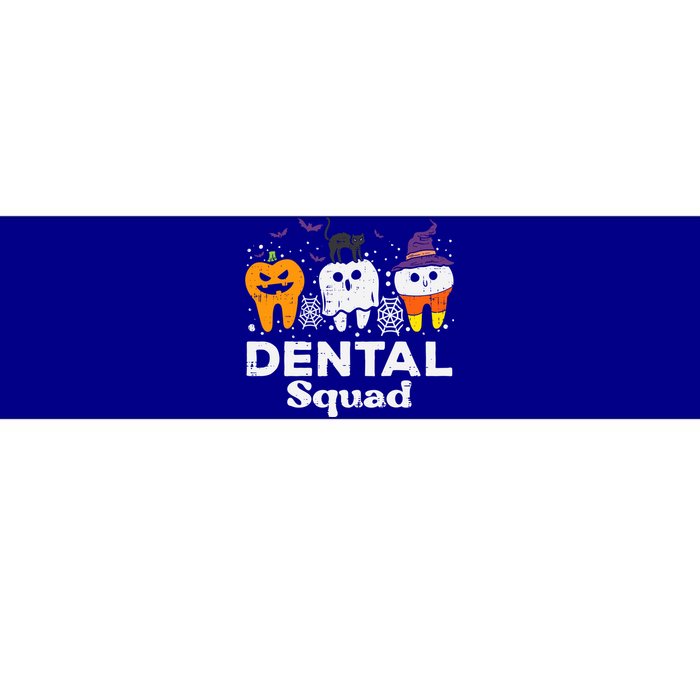 Halloween Dental Squad Teeth Funny Costume Dentist Great Gift Bumper Sticker