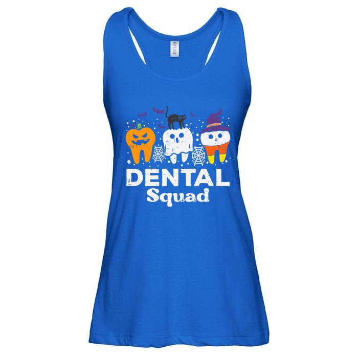 Halloween Dental Squad Teeth Funny Costume Dentist Great Gift Ladies Essential Flowy Tank