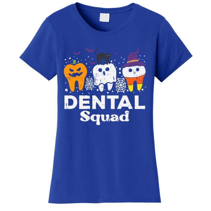 Halloween Dental Squad Teeth Funny Costume Dentist Great Gift Women's T-Shirt