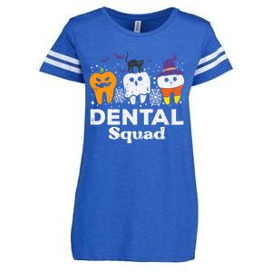 Halloween Dental Squad Teeth Funny Costume Dentist Great Gift Enza Ladies Jersey Football T-Shirt