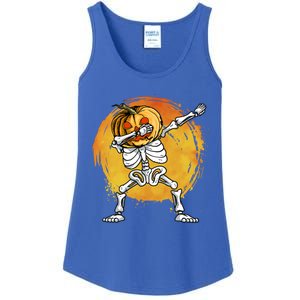 Halloween Dabbing Skeleton Halloween Cute Gift Ladies Essential Tank