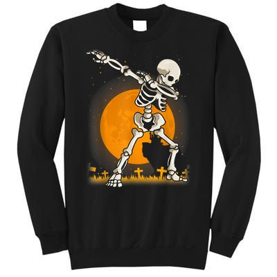 Halloween Dabbing Skeleton Sweatshirt