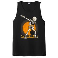 Halloween Dabbing Skeleton PosiCharge Competitor Tank