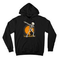 Halloween Dabbing Skeleton Tall Hoodie