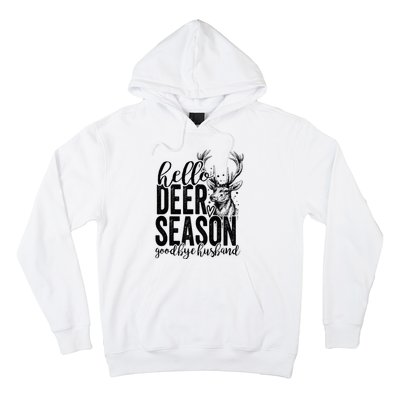 Hello Deer Season Goodbye Husband Vintage Hoodie