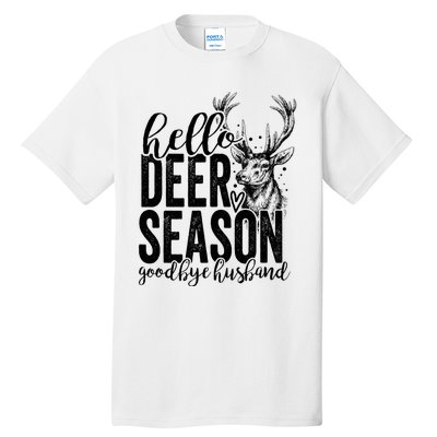 Hello Deer Season Goodbye Husband Vintage Tall T-Shirt