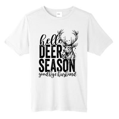 Hello Deer Season Goodbye Husband Vintage Tall Fusion ChromaSoft Performance T-Shirt