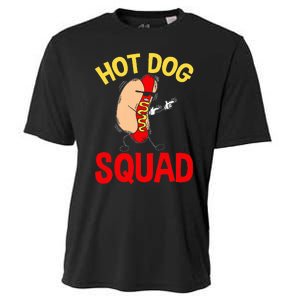 Hot Dog Squad Hot Dog Cooling Performance Crew T-Shirt