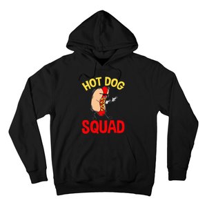 Hot Dog Squad Hot Dog Hoodie