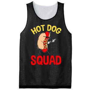 Hot Dog Squad Hot Dog Mesh Reversible Basketball Jersey Tank