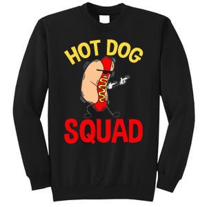 Hot Dog Squad Hot Dog Tall Sweatshirt