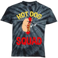 Hot Dog Squad Hot Dog Kids Tie-Dye T-Shirt