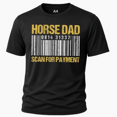 Horse Dad Scan For Payment Barcode Horse Dad Performance Shirt