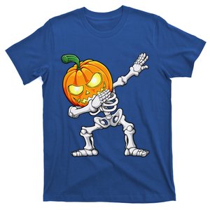 Halloween Dabbing Skeleton Scary Pumpkin Jack O Lantern T-Shirt