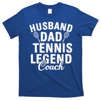 Husband Dad Tennis Legend Coach Funny Tennis Dad Cute Gift T-Shirt