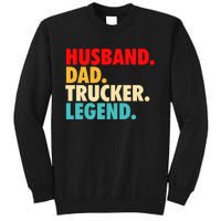 Husband Dad Trucker Legend Sweatshirt