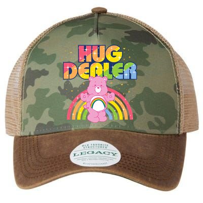 Hug Dealer Teddy Bear Rainbow Legacy Tie Dye Trucker Hat