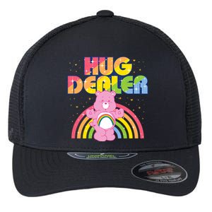 Hug Dealer Teddy Bear Rainbow Flexfit Unipanel Trucker Cap