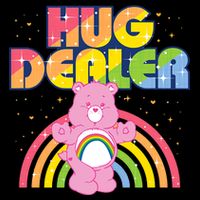 Hug Dealer Teddy Bear Rainbow Apron