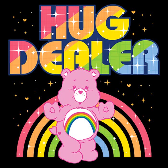 Hug Dealer Teddy Bear Rainbow Apron