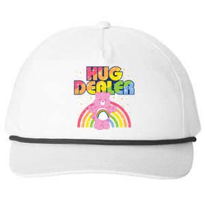 Hug Dealer Teddy Bear Rainbow Snapback Five-Panel Rope Hat