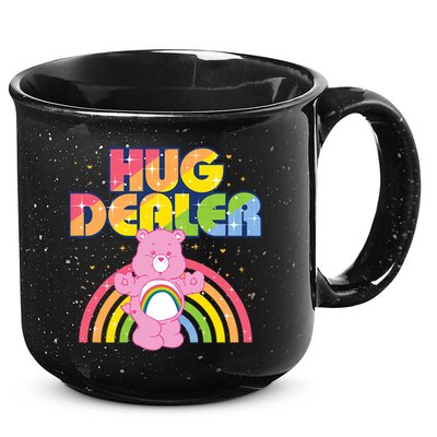 Hug Dealer Teddy Bear Rainbow 15oz Campfire Ceramic Mug