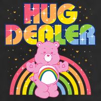 Hug Dealer Teddy Bear Rainbow Trucker Hat