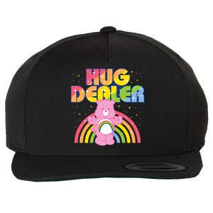 Hug Dealer Teddy Bear Rainbow Wool Snapback Cap