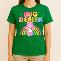 Hug Dealer Teddy Bear Rainbow T-Shirt