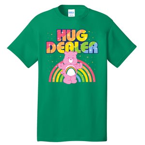 Hug Dealer Teddy Bear Rainbow Tall T-Shirt