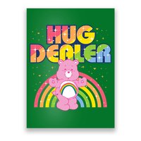 Hug Dealer Teddy Bear Rainbow Poster