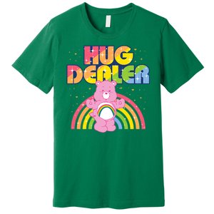 Hug Dealer Teddy Bear Rainbow Premium T-Shirt