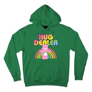 Hug Dealer Teddy Bear Rainbow Tall Hoodie