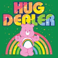 Hug Dealer Teddy Bear Rainbow Toddler T-Shirt