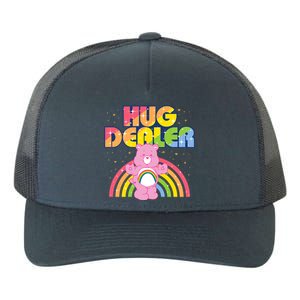 Hug Dealer Teddy Bear Rainbow Yupoong Adult 5-Panel Trucker Hat